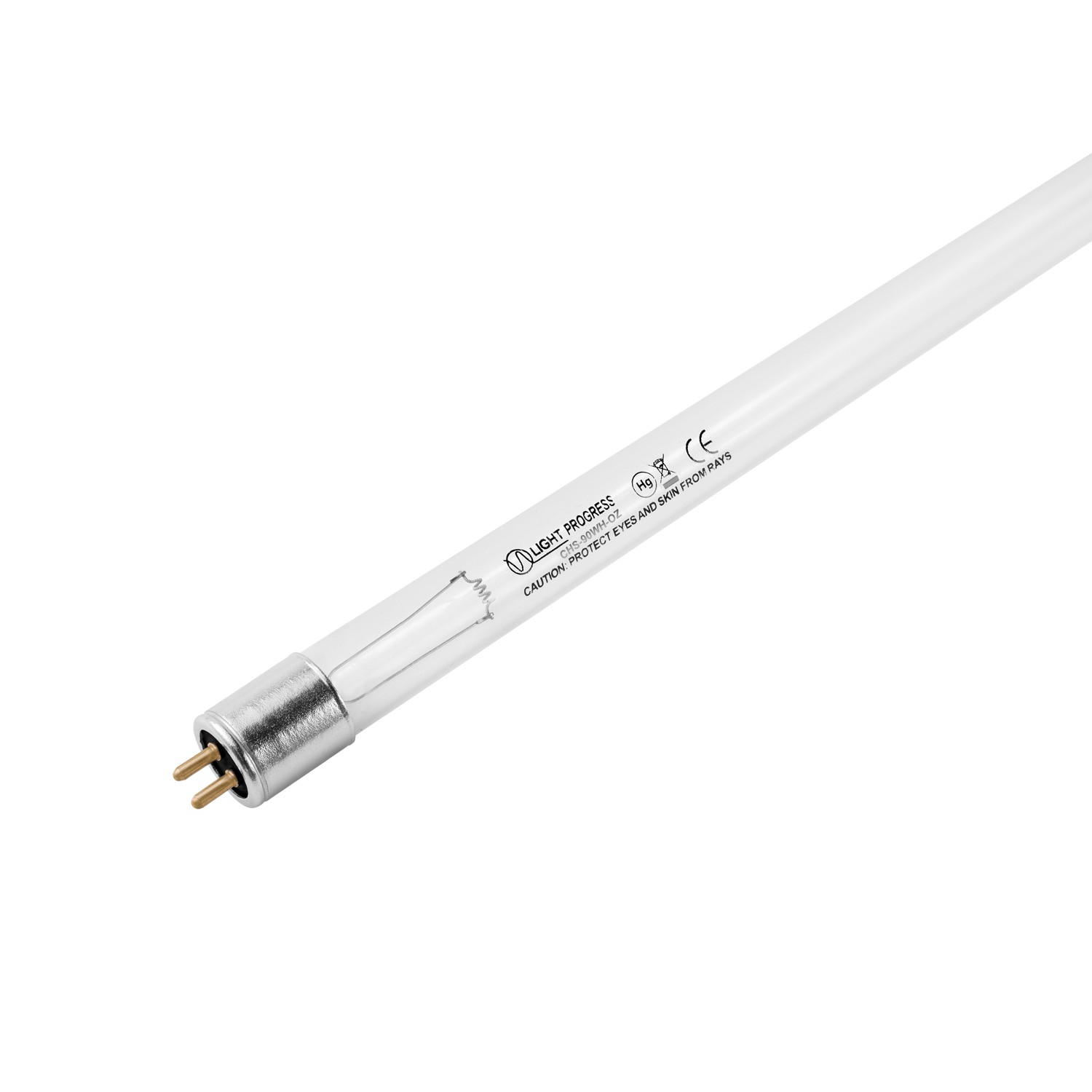 CHS-90WH-Oz — Гермицидная лампа с озоном 90W-HO G5 (T5 × 894 мм)